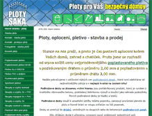 Tablet Screenshot of ploty-saka.cz